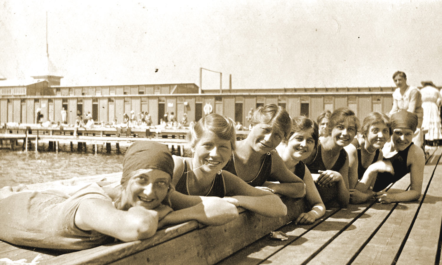 Helgoland Swim Baths - Denmark - Stefanie Fryland Clausen - Olympic Gold Winner - 1920