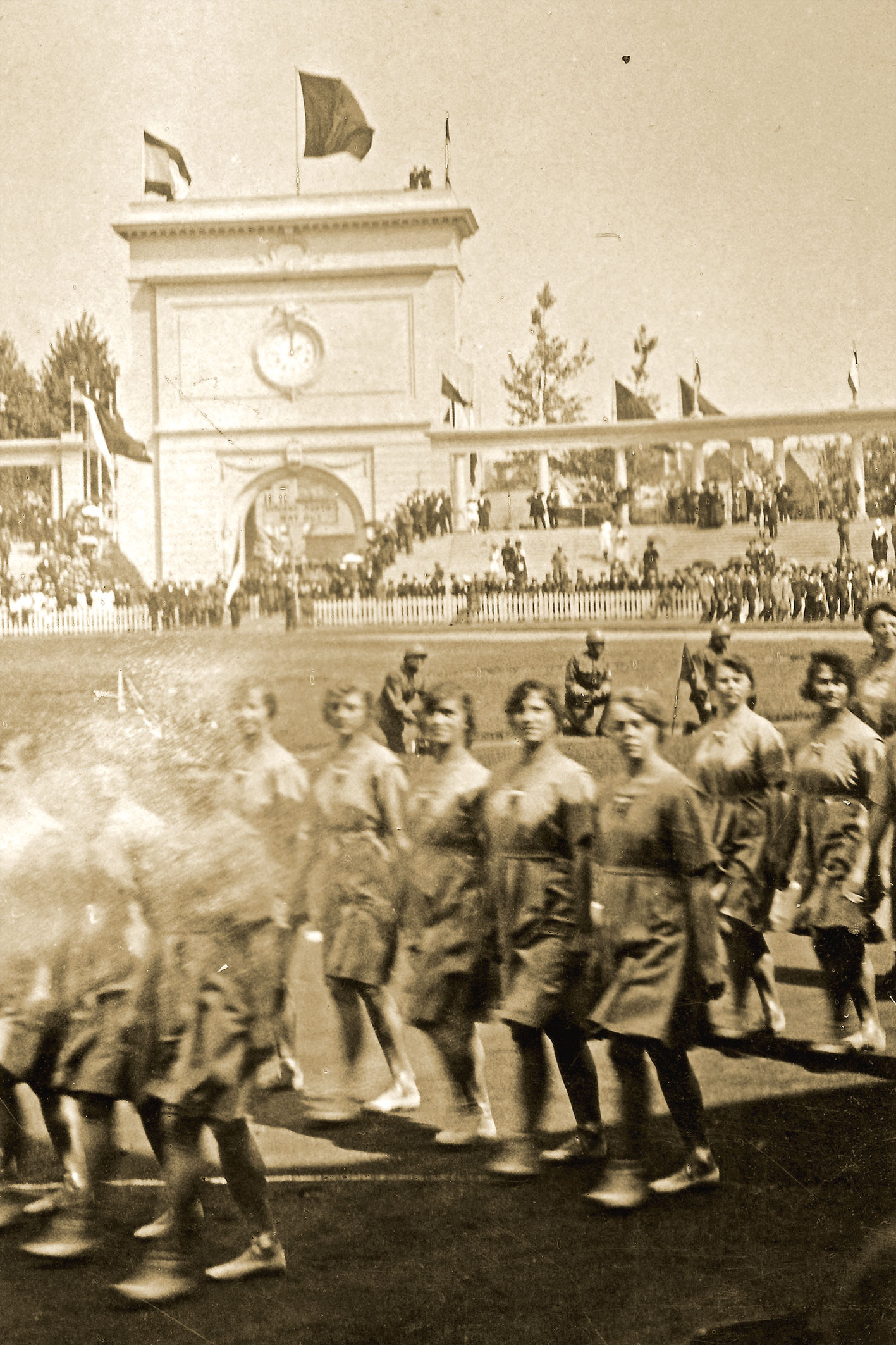 Opening Ceremony Olympic 1920 Antwerp